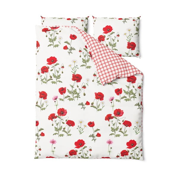 Biancheria da letto in cotone per letto matrimoniale, 200 x 200 cm Poppy - Bonami Selection
