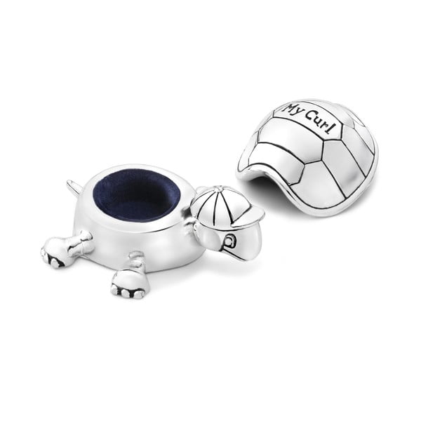 Scatola di metallo per primo dente ø 8x3 cm Turtle - Zilverstad-image-1