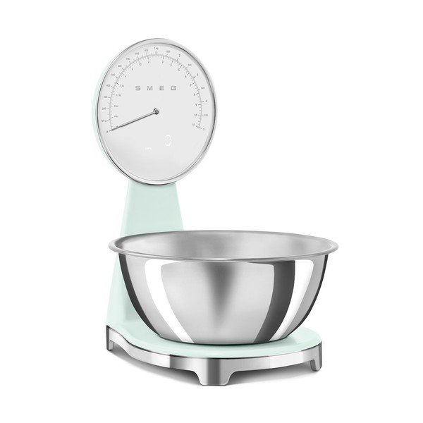 Bilancia da cucina digitale verde chiaro in plastica – SMEG