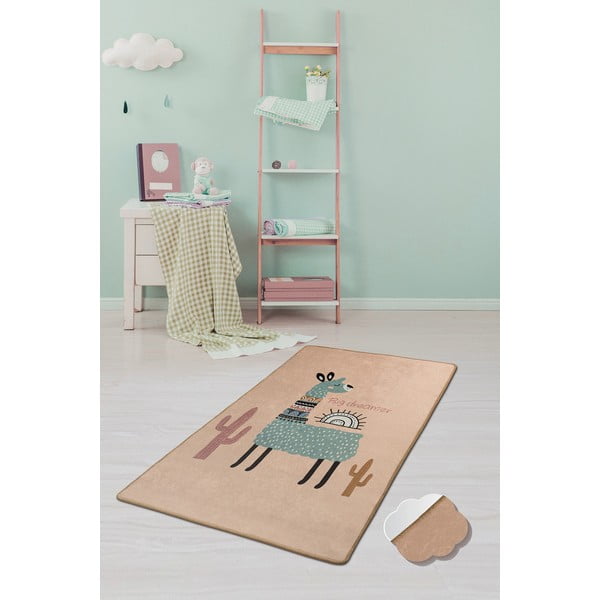 Tappeto antiscivolo per bambini , 140 x 190 cm Lama - Conceptum Hypnose-image-1