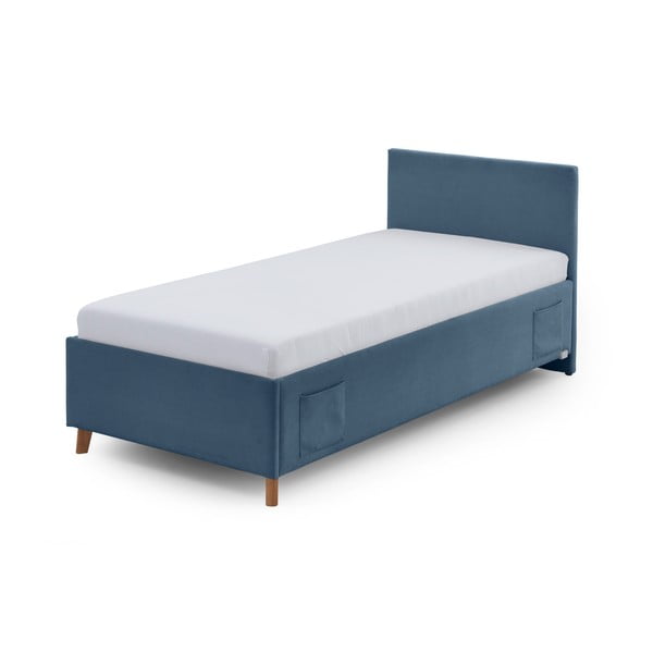 Letto da bambini blu imbottito rete non inclusa 90x200 cm Cool – Meise Möbel