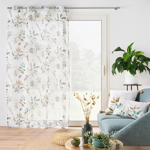 Tenda bianco-verde 140x240 cm Dilaris - douceur d'intérieur-image-4