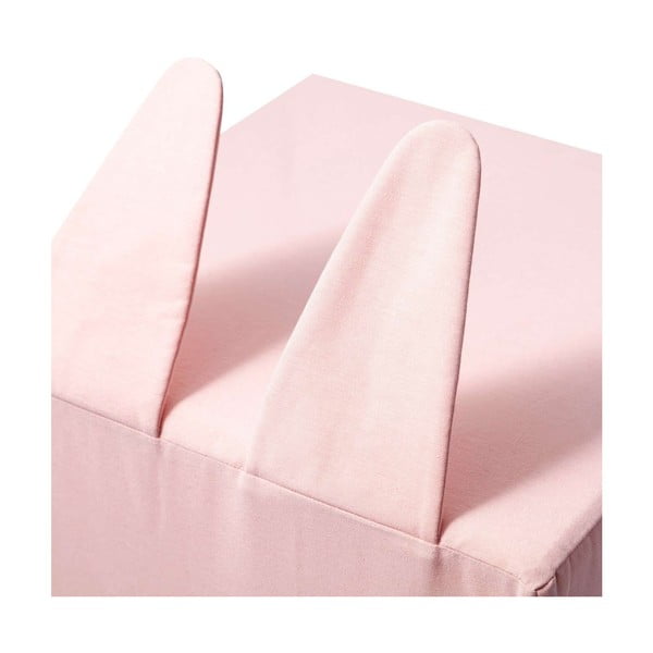 Pouf rosa per bambini Rainbow Rabbit - Yellow Tipi-image-2