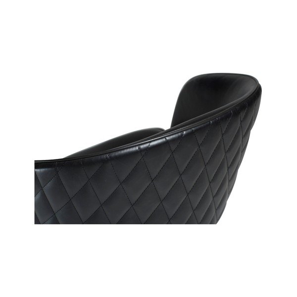 Sedia in similpelle nera Dual - DAN-FORM Denmark-image-4