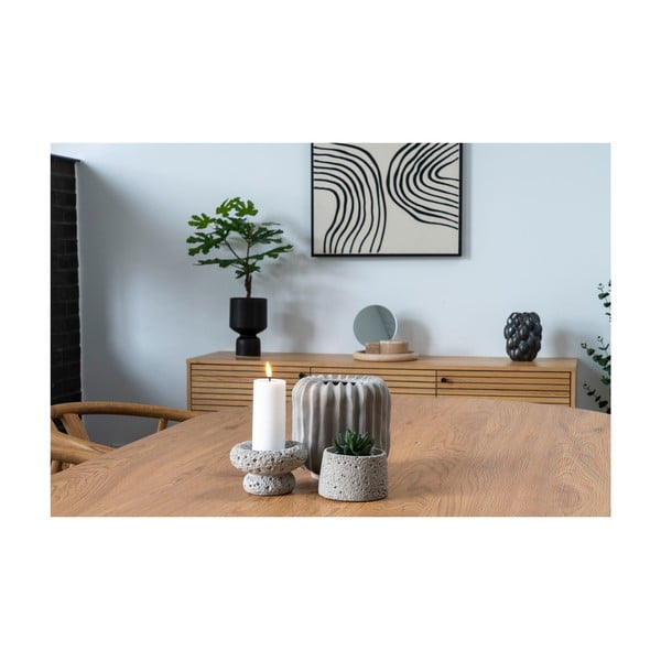 Portacandele per lumini in cemento in set di 2 pezzi - House Nordic-image-2