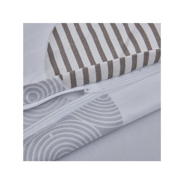 Set copripiumino e federa in microsatinato per letto singolo 3 pezzi 140x200 cm Beryl – My House-image-2