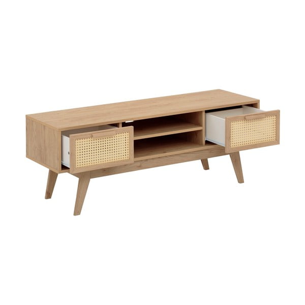 Mobile TV in rovere naturale 128x47 cm Bridget - Støraa-image-2