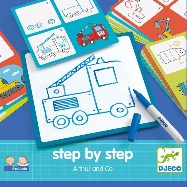 Set creativo Step By Step Artur - Djeco-image-1