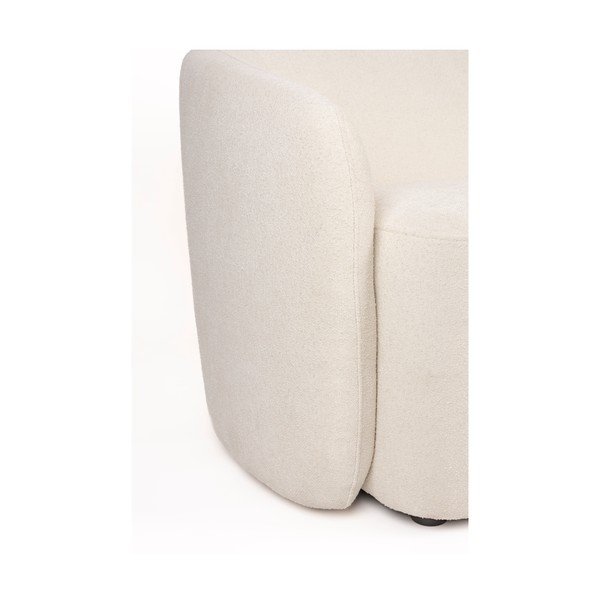 Divano crema 181 cm Len - White Label-image-4