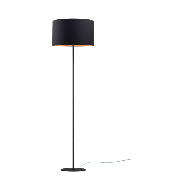 Lampada da terra in rame nero , ⌀ 40 cm Mika - Sotto Luce