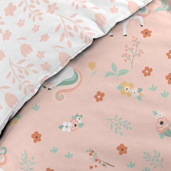 Biancheria da letto singola per bambini in microfibra 140x200 cm Majestic - douceur d'intérieur-image-3