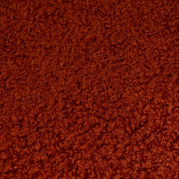 Coperta color mattone in sherpa 130x160 cm Sherpa Bouclé – Casa Selección-image-2