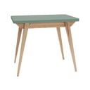 Tavolo da pranzo pieghevole con piano verde 65x90 cm Envelope - Ragaba
