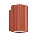 Lampada da parete color mattone Gleam – Sollux
