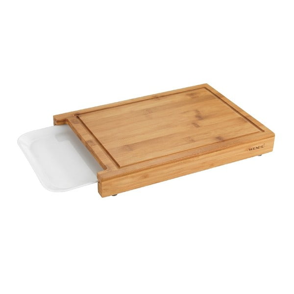 Tagliere in bambù con un cassetto Bruno - Wenko