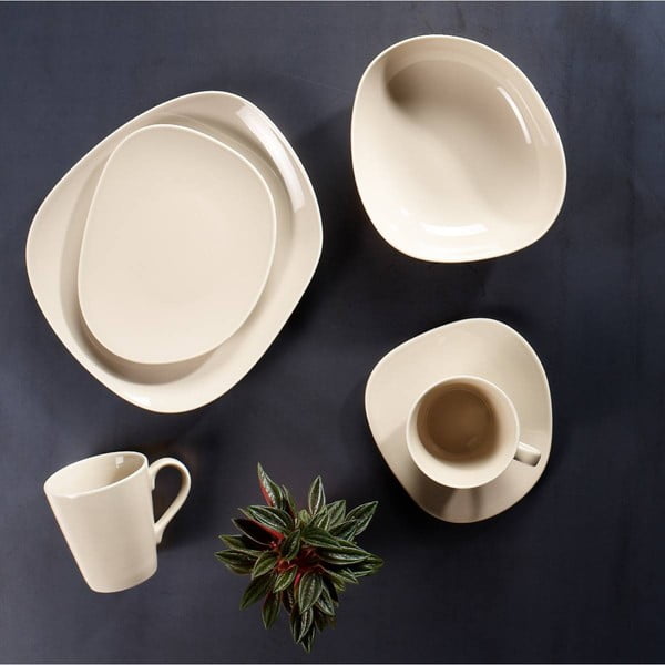 Tazza da caffè in porcellana beige crema Villeroy & Boch , 270 ml Like Organic - like | Villeroy & Boch-image-1