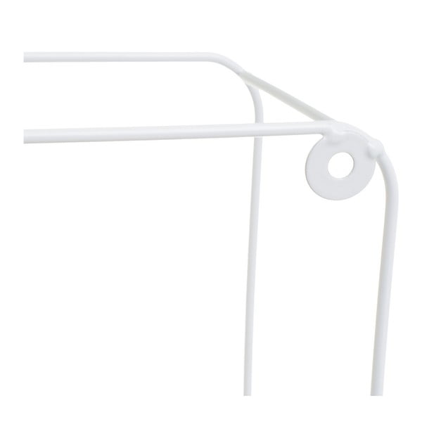 Mensole in colore bianco e naturale in set da 2 21 cm - Casa Selección-image-2