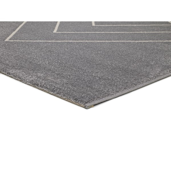 Tappeto grigio , 115 x 160 cm Breda - Universal-image-2