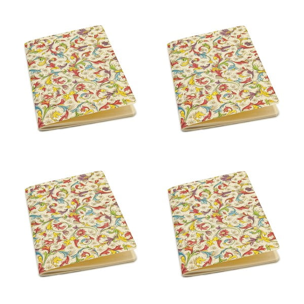 Quaderni di lavoro in set di 4 192 pagine formato A5 Florentia - Kartos-image-1