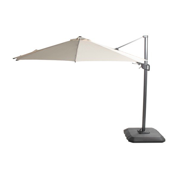 Ombrellone sospeso grigio chiaro ø 300 cm Shadowflex - Hartman