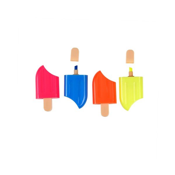 Set di 4 evidenziatori Ice Lolly - Rex London