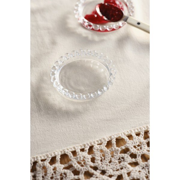 Set di piatti in vetro 2 pz ø 9,5 cm Amara – Jotex-image-1