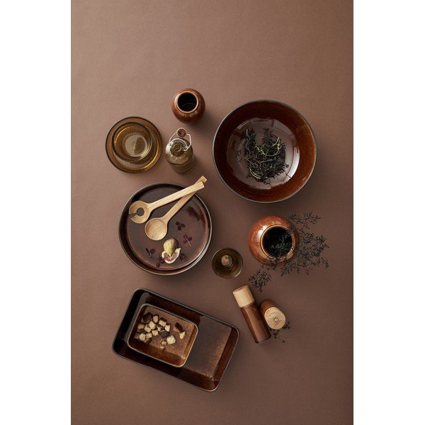 Set macina pepe e sale color ambra in ceramica 2 pz Gastro Amber – Bitz-image-1