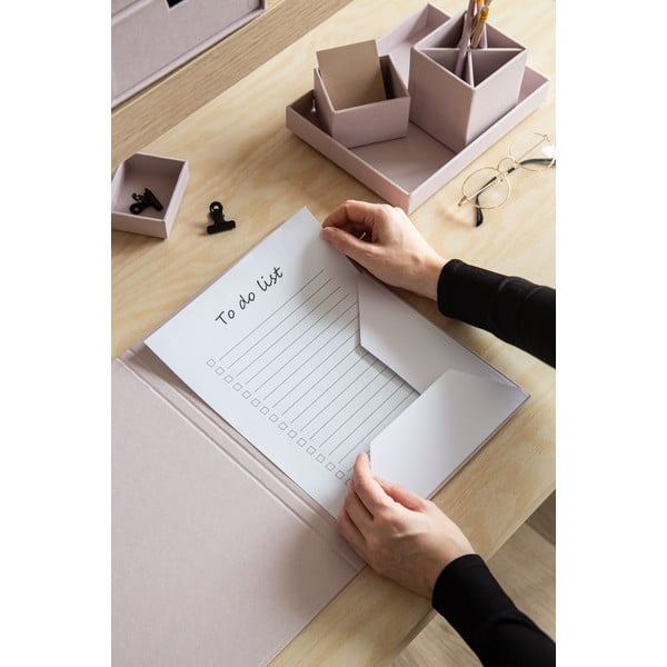 Organizer in cartone per documenti Paulina Restore Paper Laminate A4 – Bigso-image-1