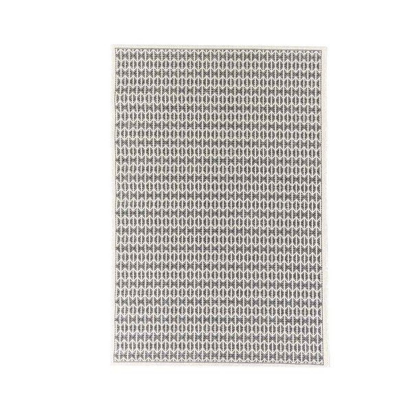 Černý vysoce odolný koberec Webtappeti Stuoia, 135 x 190 cm
