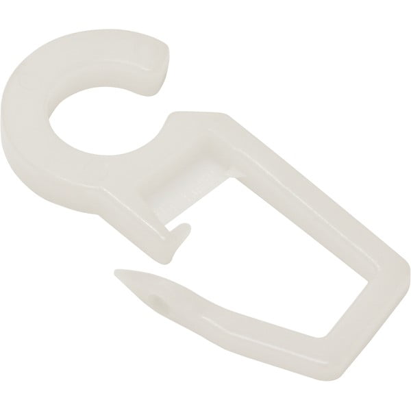 Ganci per tende in plastica in set da 10 - Gardinia