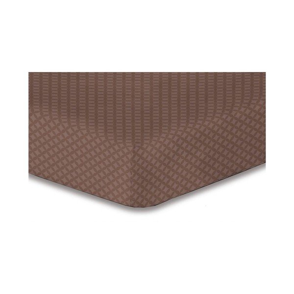 Telo elastico marrone Hypnosis Arthur, 200 x 220 cm - DecoKing