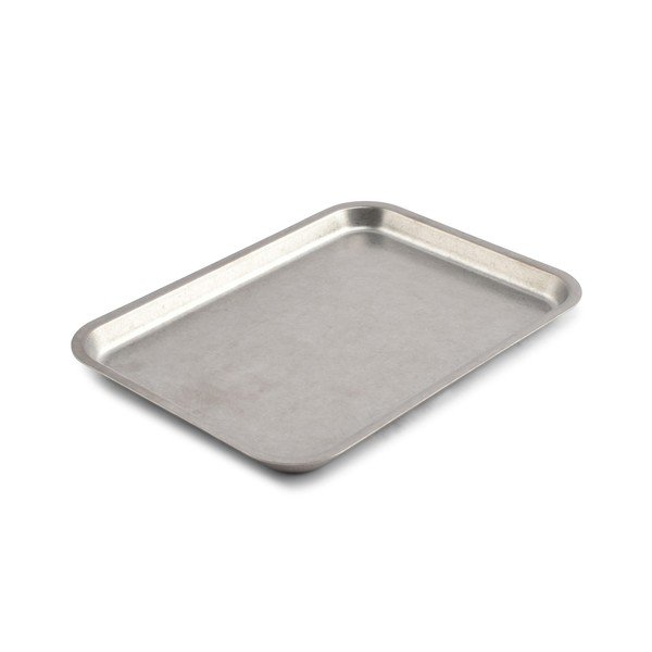 Vassoio vassoio di servizio in acciaio inox 16x22 cm Serve – BonBistro
