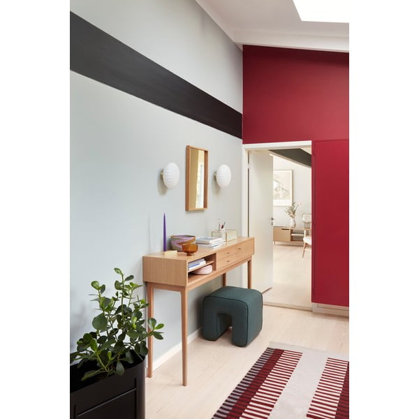 Pouf scultura turchese - Hübsch-image-3