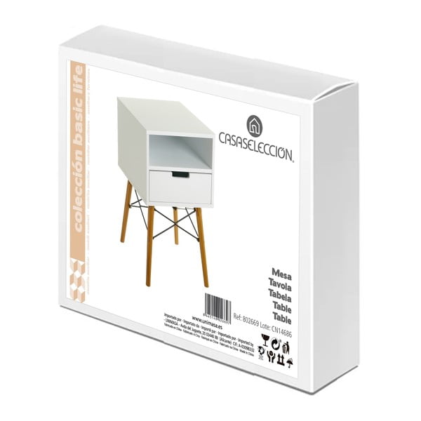Comodino bianco - Casa Selección-image-4