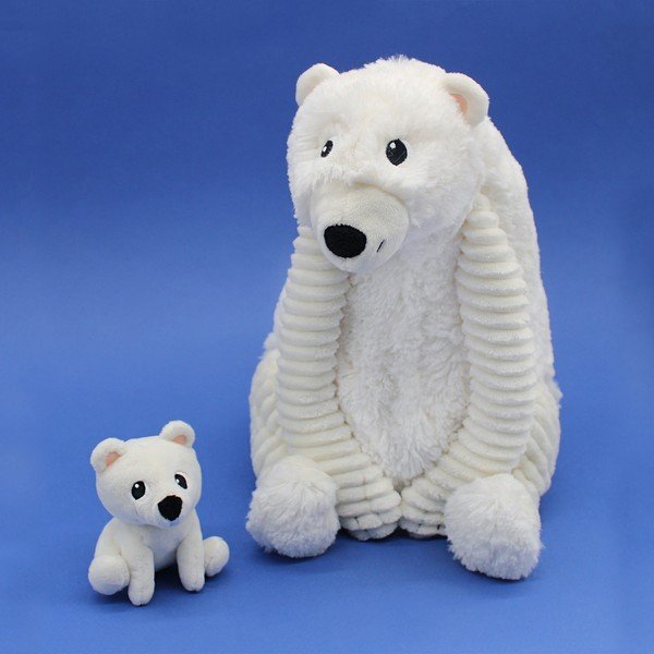 Set di peluche 2 pz Ptipotos Grobidou – Les Deglingos-image-1