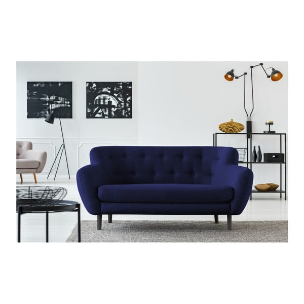 Divano blu Cosmopolitan design Hampstead, 162 cm - Cosmopolitan Design-image-4