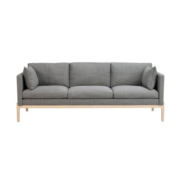 Divano grigio scuro Ness - Rowico