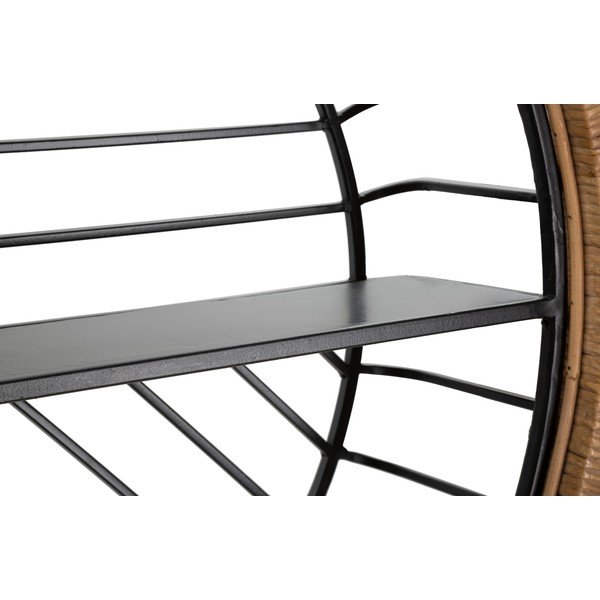 Scaffale in metallo nero Cebu - Mauro Ferretti-image-4