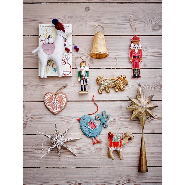 Ornamenti natalizi in carta in set da 2 Lecce - Bloomingville-image-2