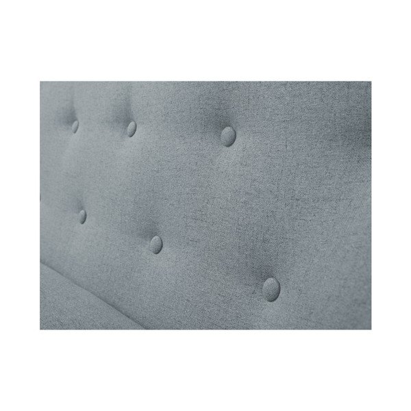 Divano a due posti Piemonte azzurro con gambe marroni - Mazzini Sofas-image-4