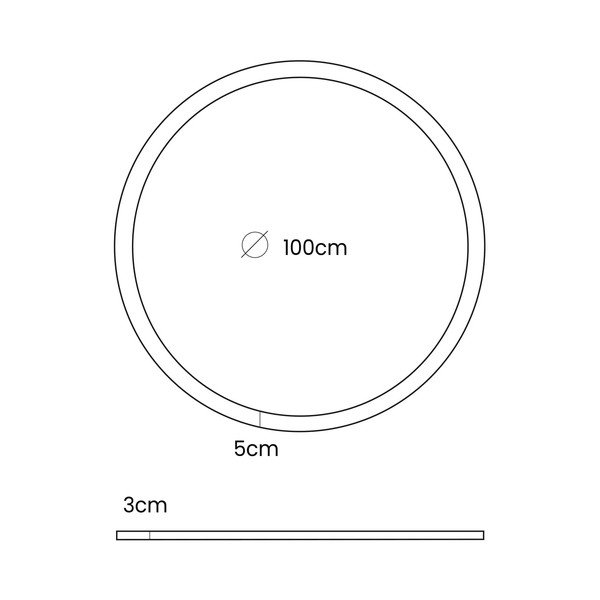 Palestrina per bambini rosa ø 100 cm – Meowbaby-image-1