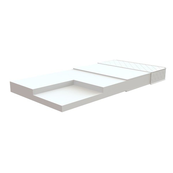Materasso in schiuma per bambini , 90 x 200 cm Soft - Vipack-image-1