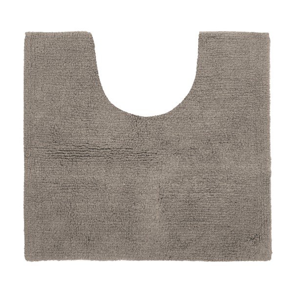 Tappeto da bagno marrone chiaro 50x45 cm Riva - Tiseco Home Studio