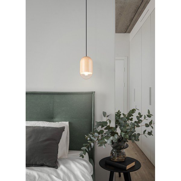 Lampadario beige ø 11 cm Nara – Reality-image-1