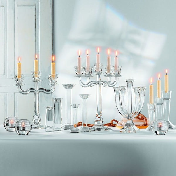 Portacandele per 5 candele in vetro cristallo Ravello - Nachtmann-image-1