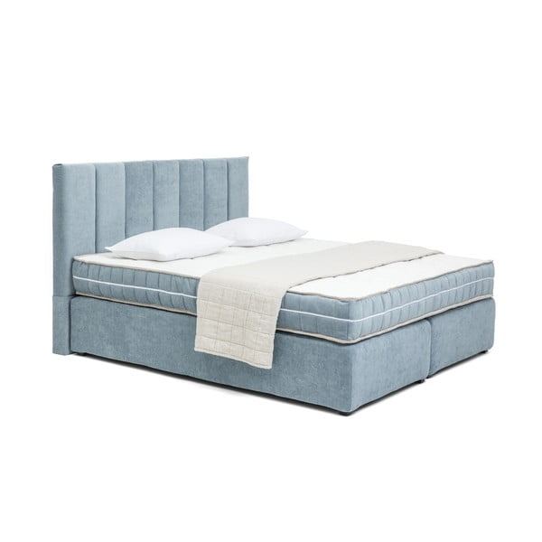 Letto boxspring blu 160x200 cm Olia Bold Line – Bonami Selection