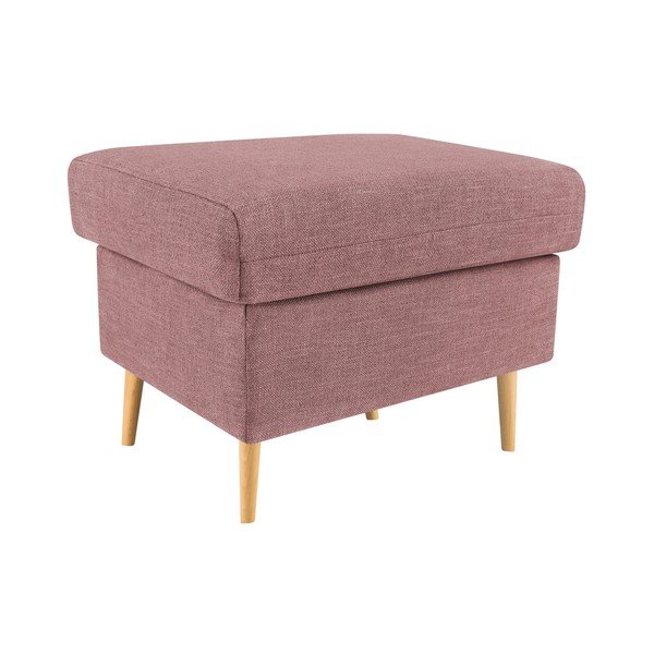 Pouf rosa Iris - Mazzini Sofas-image-2
