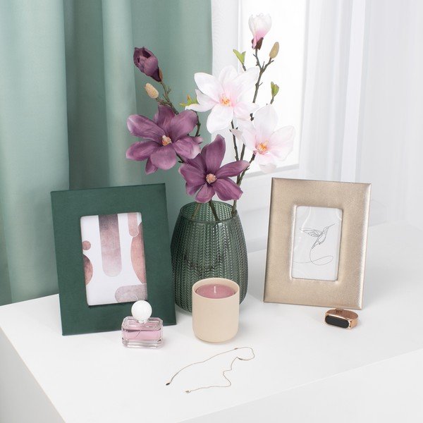 Fiori artificiali in set da 10 (altezza 69 cm) Magnolia - AmeliaHome-image-4
