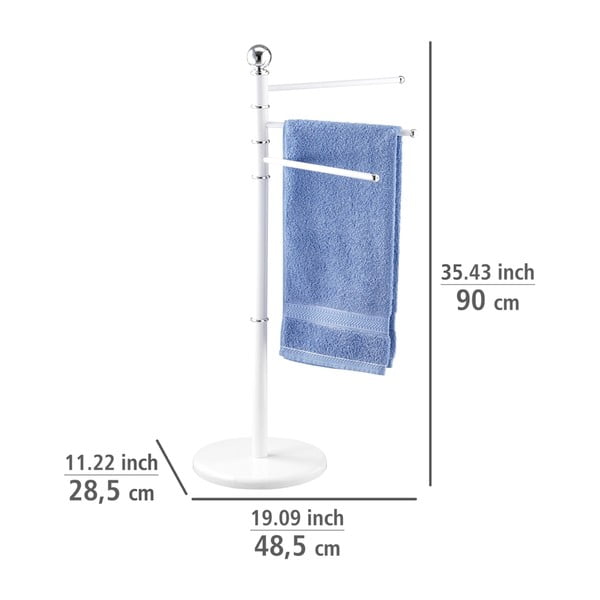 Porta asciugamani bianco Esclusivo - Wenko-image-2