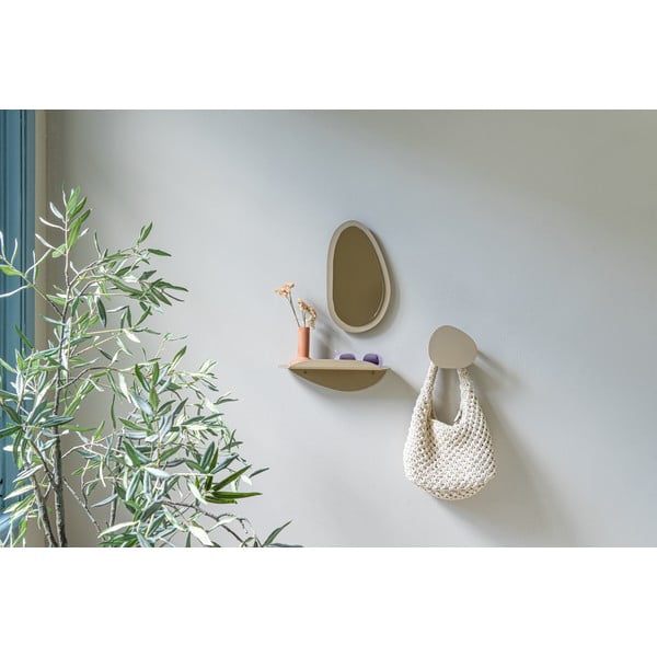 Mensola beige in metallo 34 cm Pipa – Spinder Design-image-4